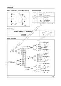 74ACT280MTR Datasheet Page 2