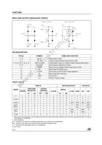 74ACT299MTR Datasheet Page 2