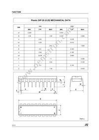 74ACT299MTR Datasheet Page 10