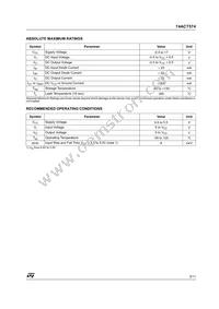 74ACT574MTR Datasheet Page 3