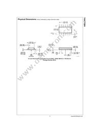 74ACTQ04MTCX Datasheet Page 5