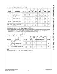 74ACTQ574SCX Datasheet Page 6