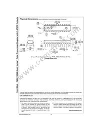 74ACTQ646SCX Datasheet Page 10