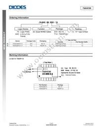 74AHC00T14-13 Datasheet Page 5