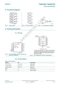 74AHC02D Datasheet Page 2