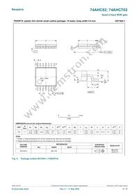 74AHC02D Datasheet Page 8