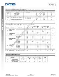 74AHC08S14-13 Datasheet Page 3