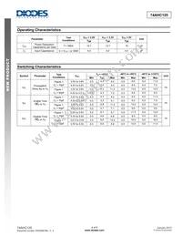 74AHC125T14-13 Datasheet Page 4