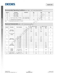 74AHC126T14-13 Datasheet Page 3