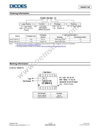 74AHC138T16-13 Datasheet Page 7