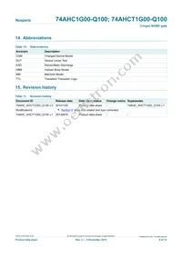 74AHC1G00GW-Q100H Datasheet Page 9