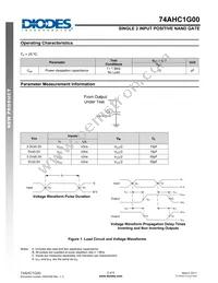 74AHC1G00W5-7 Datasheet Page 5