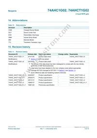 74AHC1G02GV Datasheet Page 9