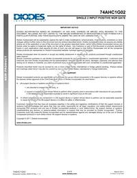 74AHC1G02W5-7 Datasheet Page 8