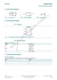 74AHC1G07GV Datasheet Page 2