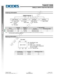 74AHC1G08W5-7 Datasheet Page 6