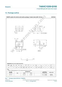 74AHC1G09GV-Q100H Datasheet Page 7