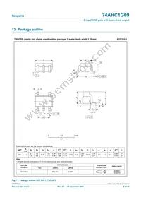 74AHC1G09GW-Q100H Datasheet Page 6