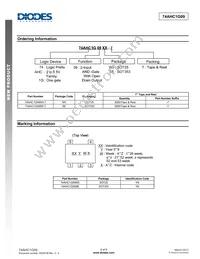 74AHC1G09SE-7 Datasheet Page 6