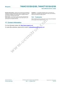 74AHC1G126GV-Q100H Datasheet Page 14