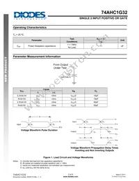 74AHC1G32W5-7 Datasheet Page 5