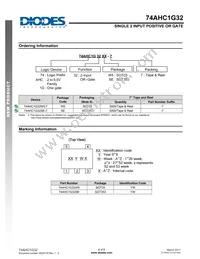 74AHC1G32W5-7 Datasheet Page 6