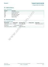 74AHC1G4210GW-Q10H Datasheet Page 9