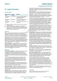 74AHC1G4212GWH Datasheet Page 10