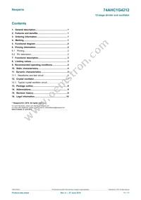 74AHC1G4212GWH Datasheet Page 11