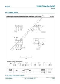 74AHC1GU04GV-Q100H Datasheet Page 8