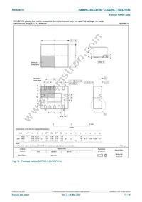 74AHC30BQ-Q100X Datasheet Page 11