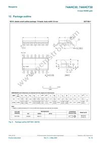 74AHC30GU12X Datasheet Page 10