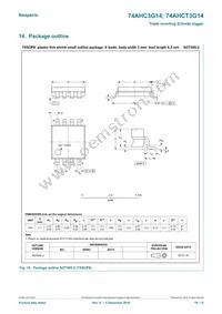 74AHC3G14GD Datasheet Page 10