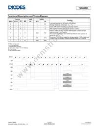 74AHC595T16-13 Datasheet Page 3