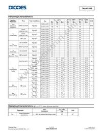 74AHC595T16-13 Datasheet Page 5