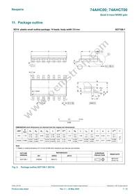 74AHCT00D Datasheet Page 7