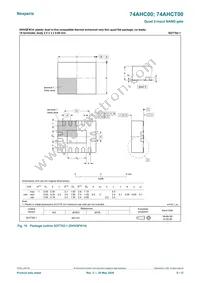 74AHCT00D Datasheet Page 9