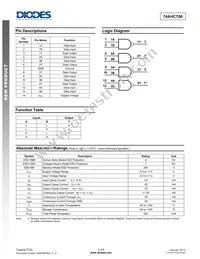 74AHCT00S14-13 Datasheet Page 2