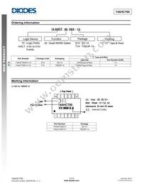 74AHCT00S14-13 Datasheet Page 5