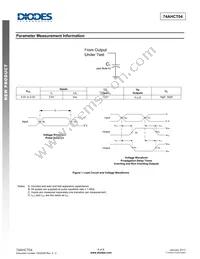 74AHCT04T14-13 Datasheet Page 4
