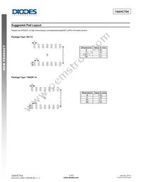 74AHCT04T14-13 Datasheet Page 7