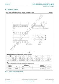 74AHCT08BQ-Q100X Datasheet Page 7