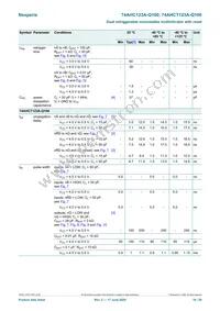 74AHCT123ABQ-Q100X Datasheet Page 10