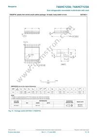 74AHCT123AD Datasheet Page 15