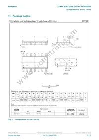 74AHCT126BQ-Q100 Datasheet Page 10