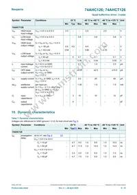 74AHCT126D/AUJ Datasheet Page 6