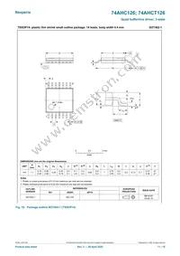 74AHCT126D/AUJ Datasheet Page 11