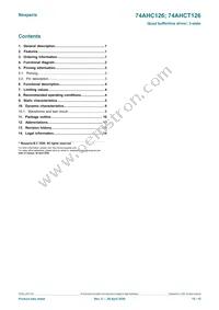 74AHCT126D/AUJ Datasheet Page 15