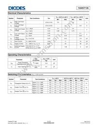 74AHCT126T14-13 Datasheet Page 4