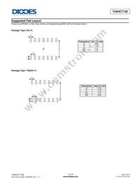 74AHCT126T14-13 Datasheet Page 8